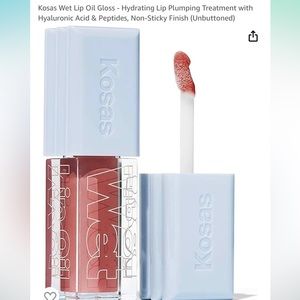 NEW KOSAS Mini Wet Lip Oil UNBUTTONED 2ml
